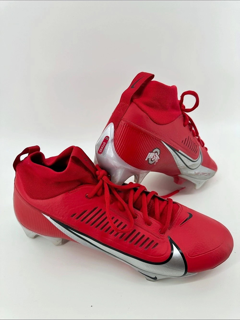 Nike Vapor Edge Pro 360 2 Football Cleats Ohio State Promo Sample US Men’s 13*
